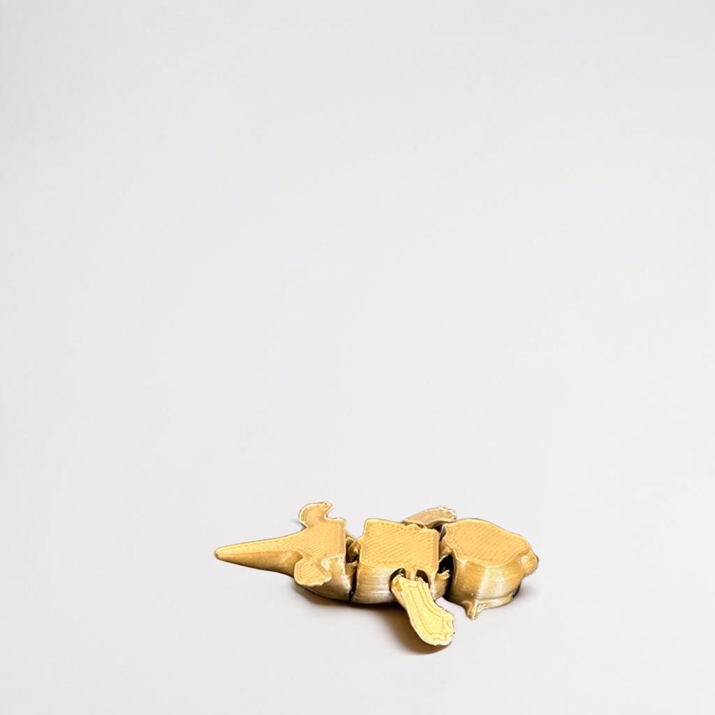 Flexi Otter Toy Standing - Top View