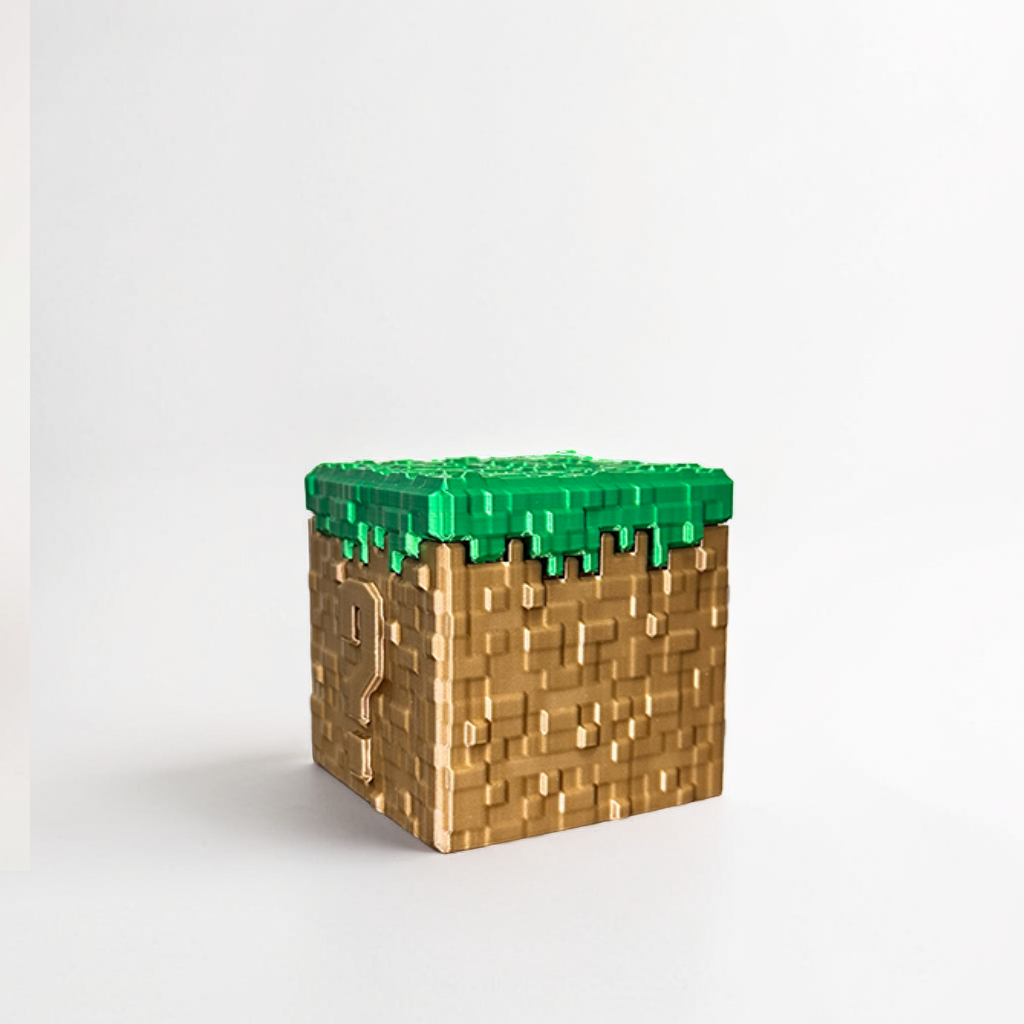 Minecraft Box Switch Cartridge - Side View