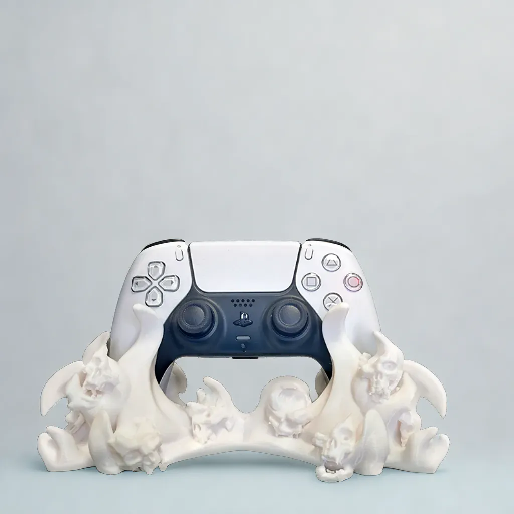 Skull Fire PS5 Controller Stand