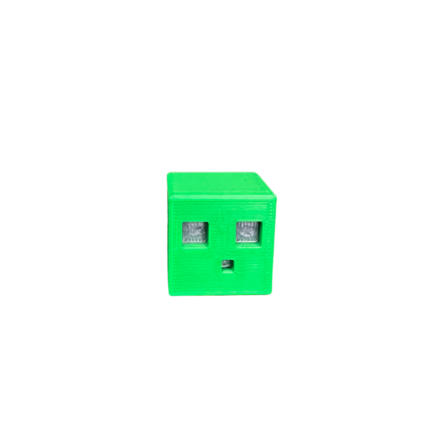 Minecraft Slime Toy - Lying Side View