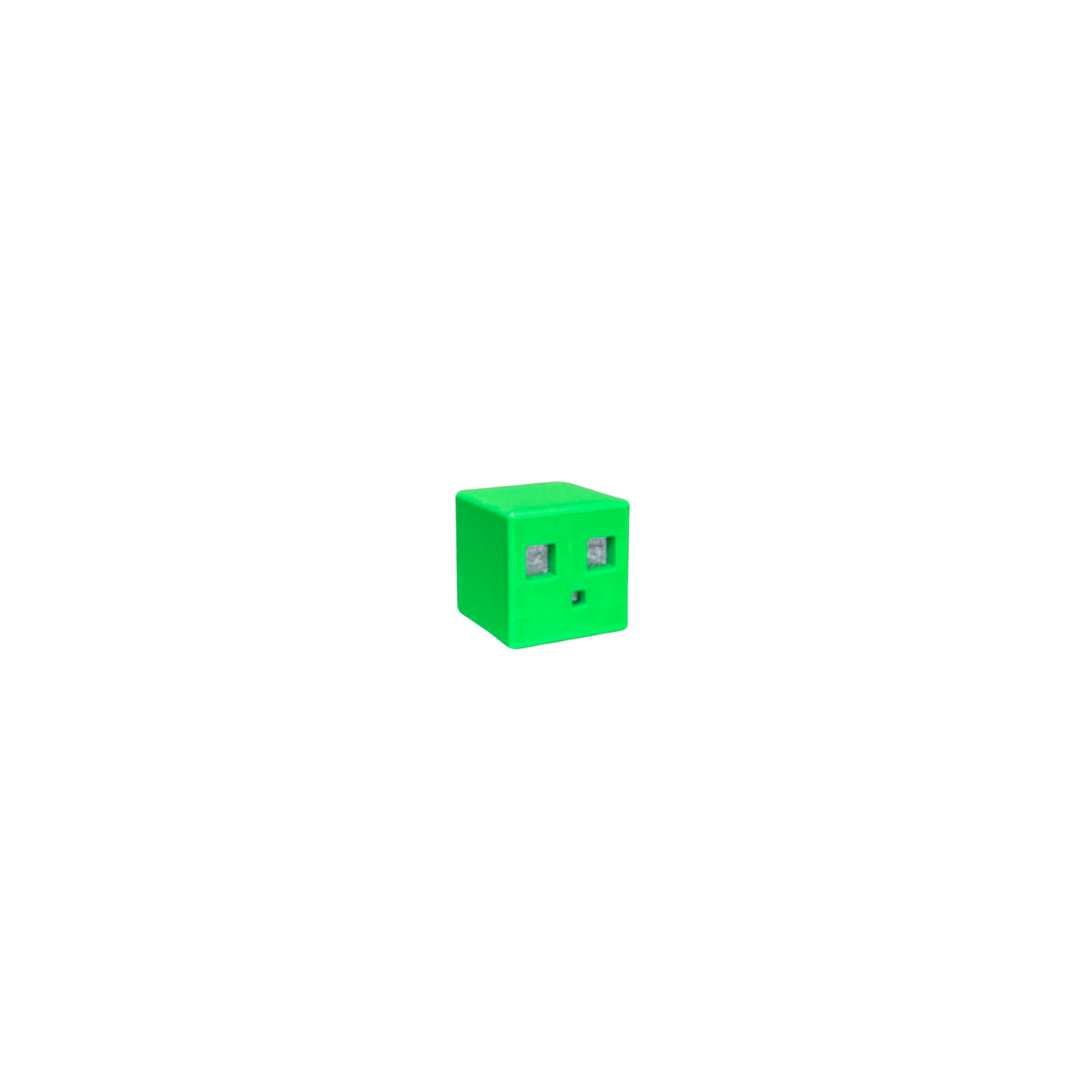 Minecraft Slime Toy - Back View