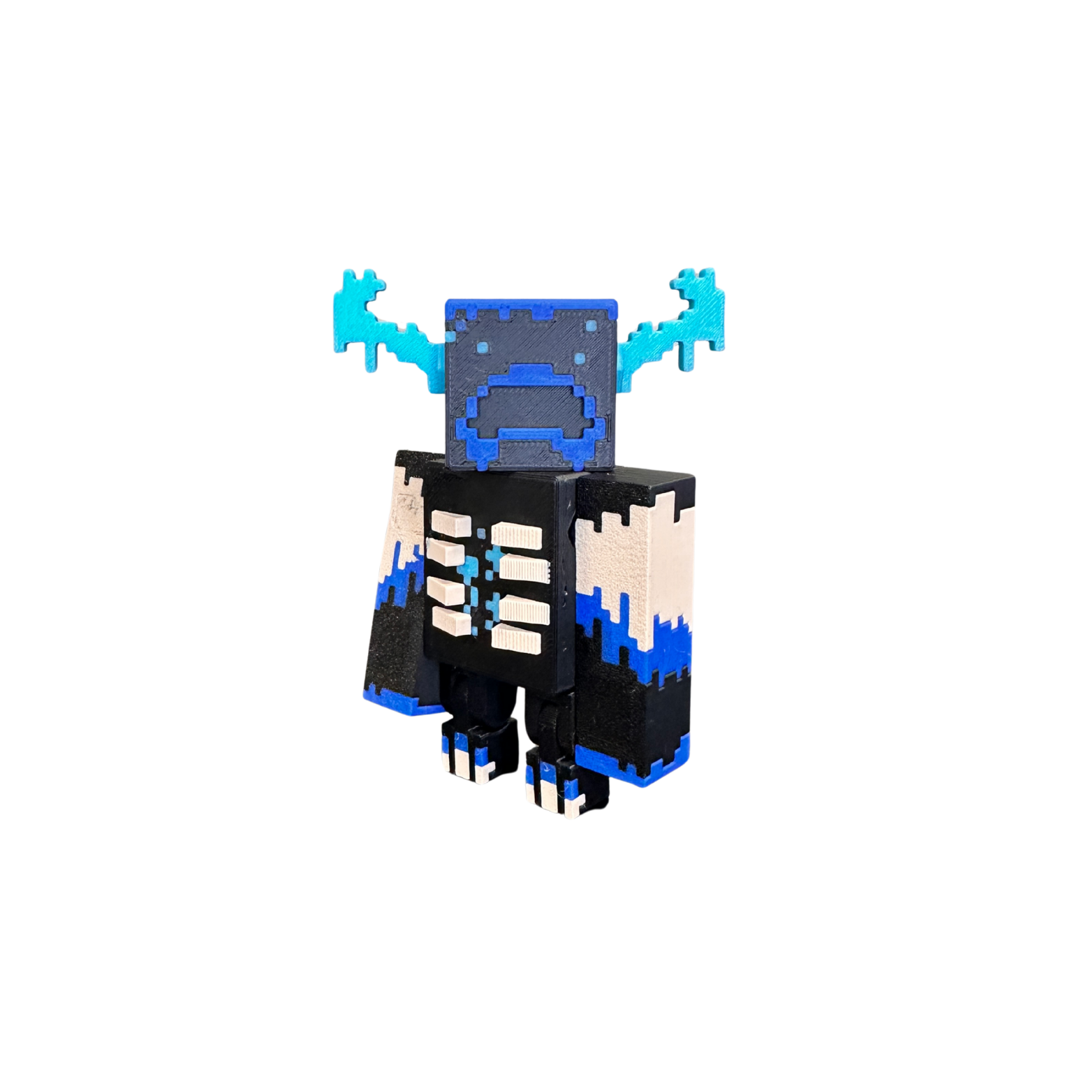 Minecraft Warden Toy - Back View
