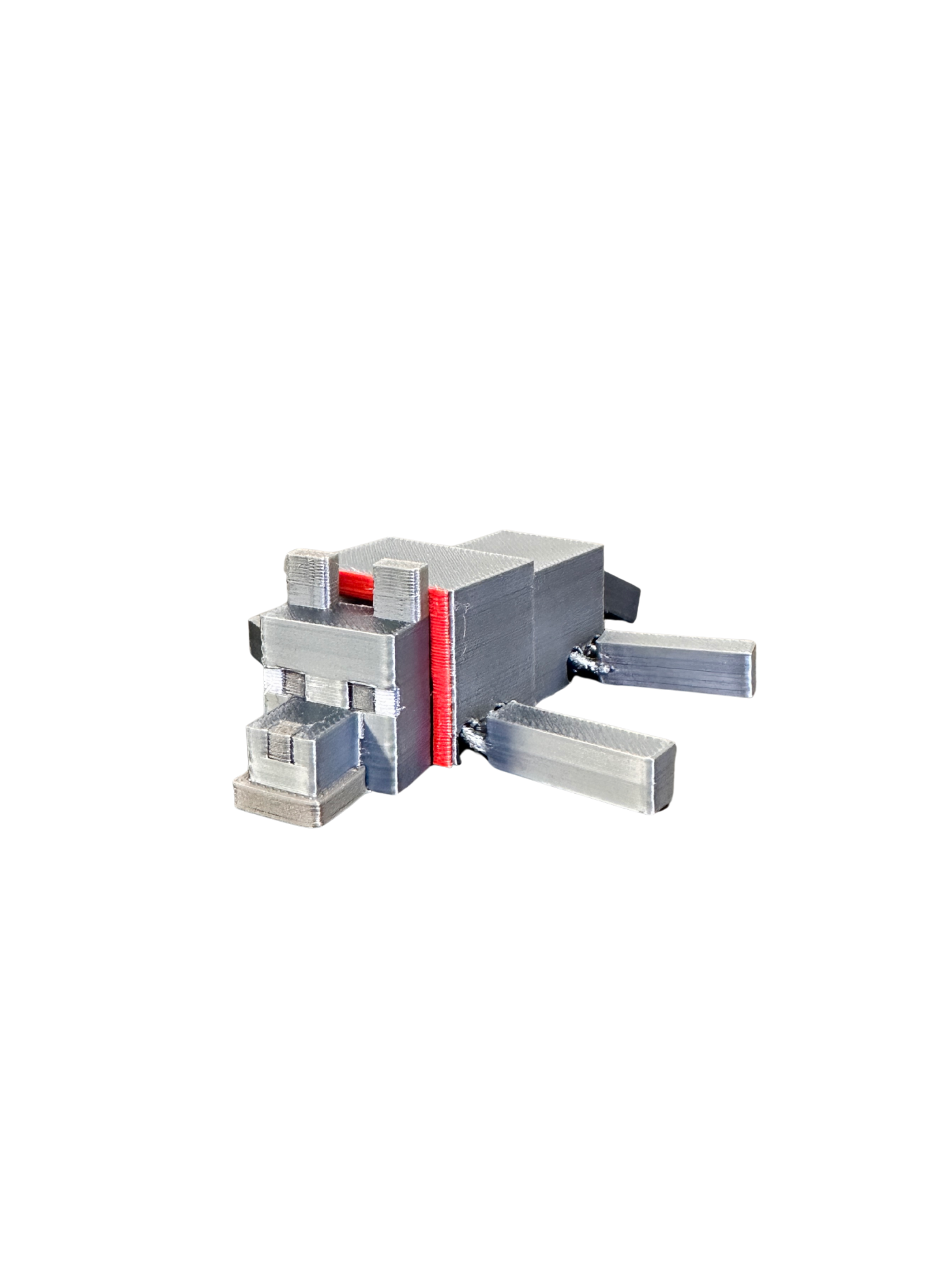 Minecraft Wolf Toy - Side View