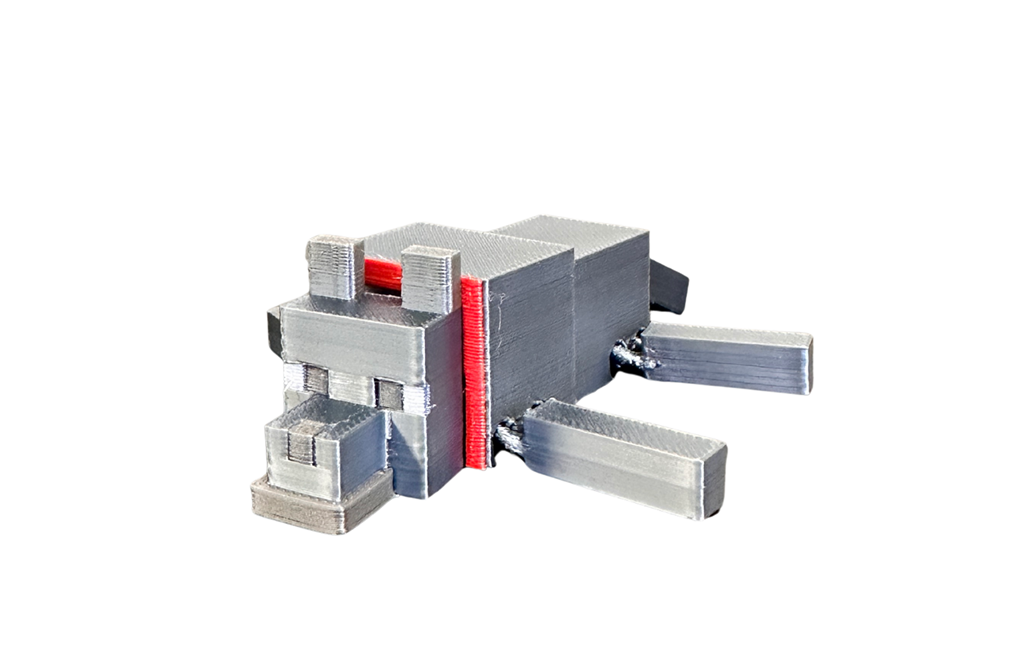 Minecraft Wolf - Flexi Toy