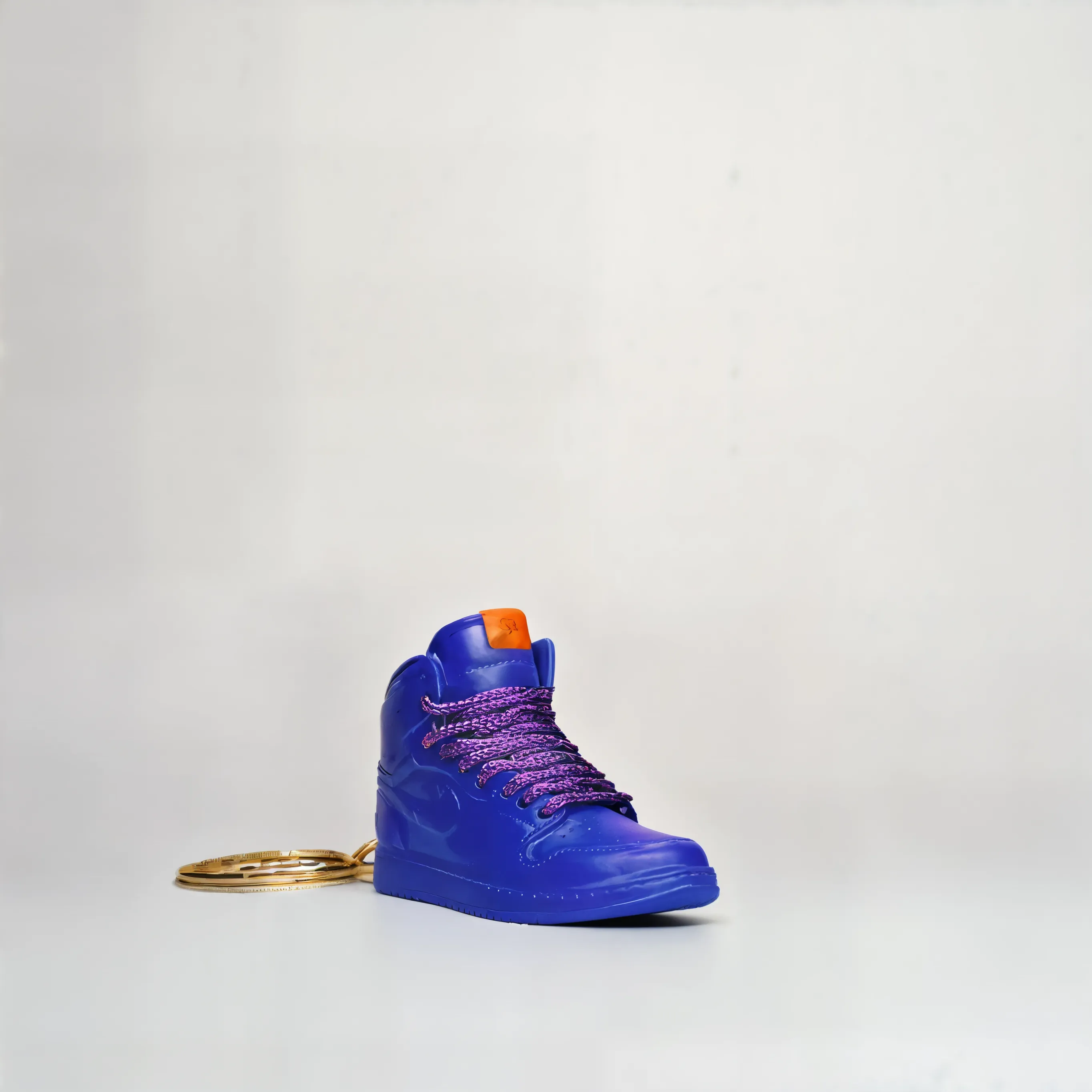 Single MiniSneakers Grape - Side View