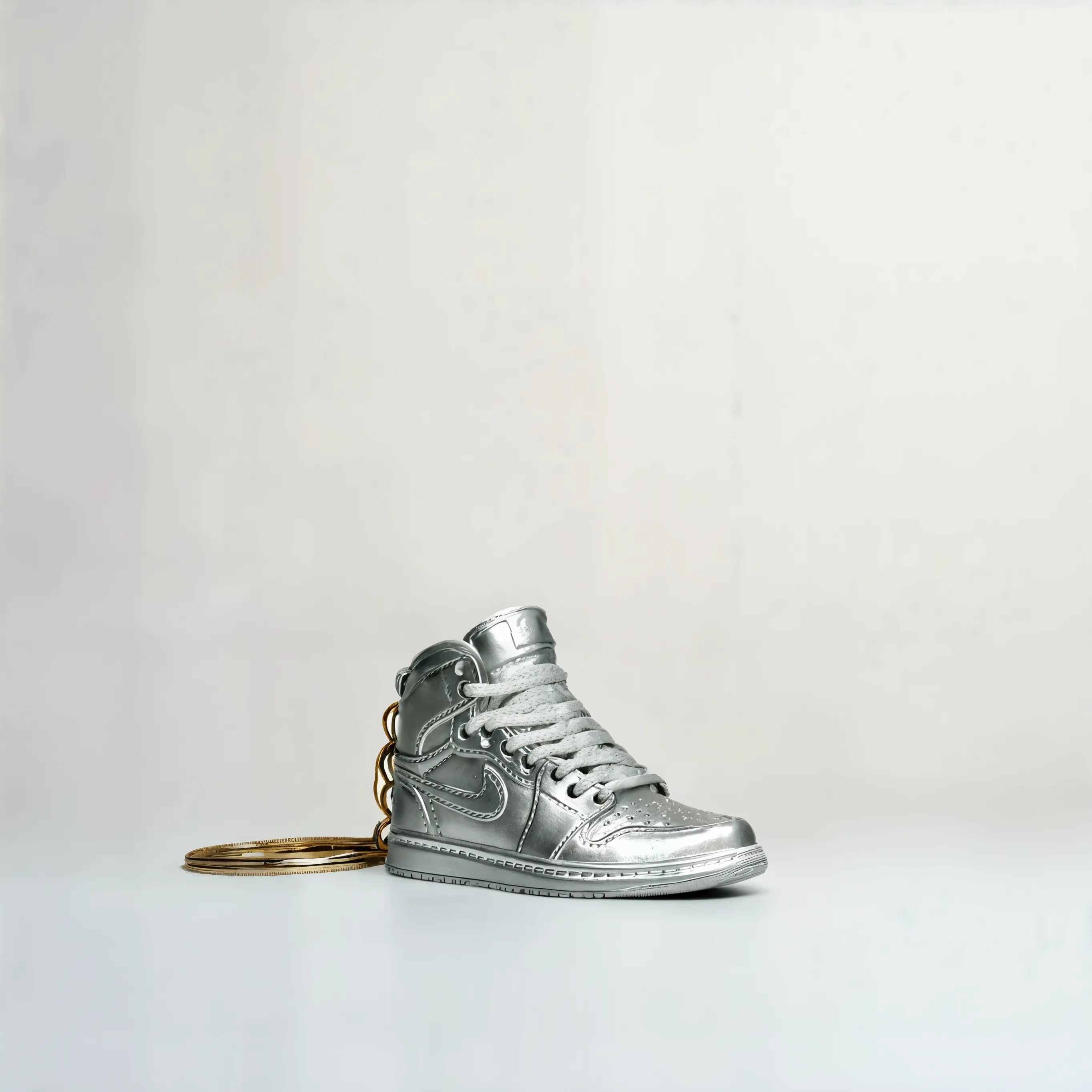 Single MiniSneakers Metallic - Side View