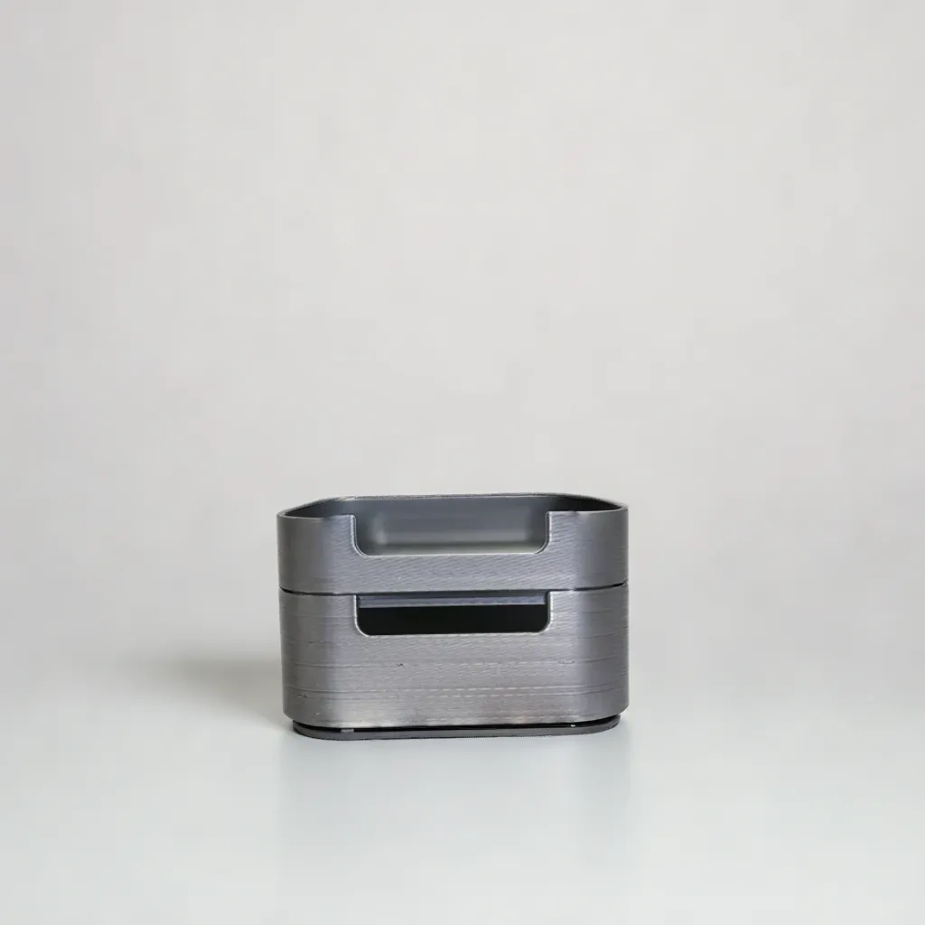 Desk Organizer Smaller Organizer on Top - Front View